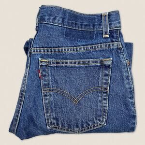Vintage 550 Levi’s Jeans Relaxed Fit‎ Tapered Leg 10 SHORT - Size 29 x 28